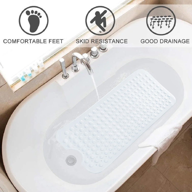 Belfry Bathroom Keesha Rectangle Bath Mat Wayfair.co.uk